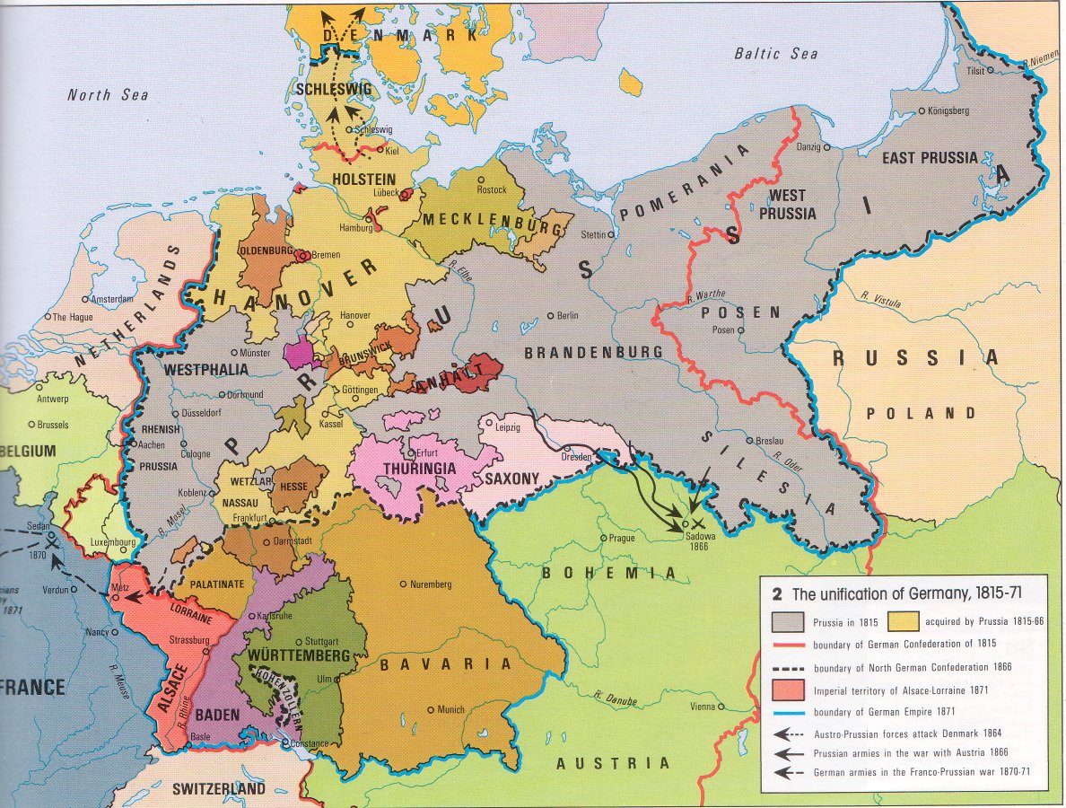 Mapa La Unificaci n De Alemania 1815 1871 The Unification Of Germany Mapa La Unificaci n De Alemania 1815 1871 The Unification Of Germany